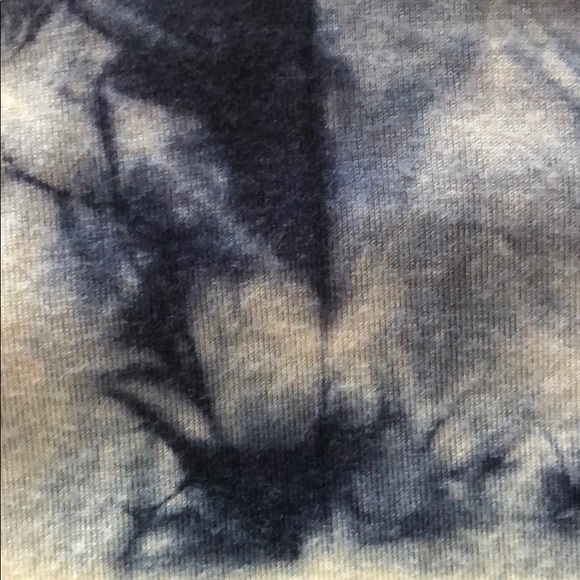 Blue Tye Dye High Neck Tank Top - Picture 5 of 5